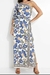 VESTIDO OMBRO SÓ JARDIM CHINTZ LENÇO - FARM - Isi Maria Boutique