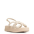 PAPETE OFF WHITE TIRAS BOMBADAS NÓ - CONSTANCE - Isi Maria Boutique