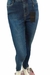 CALÇA SKINNY R2 RECORTES PALA - RAZZO