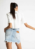 SAIA JEANS CURTA HIGH BORDADO - LANÇA PERFUME - comprar online
