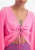 BLUSA COM AMARRAÇÃO MANGA FLARE - LANÇA PERFUME - comprar online