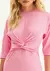 VESTIDO SUPER MIDI COM TORÇÃO - LANÇA PERFUME na internet