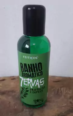Banho 7 Ervas ( PROTEÇÃO E DEFESA ) Aromático- 120ml - comprar online