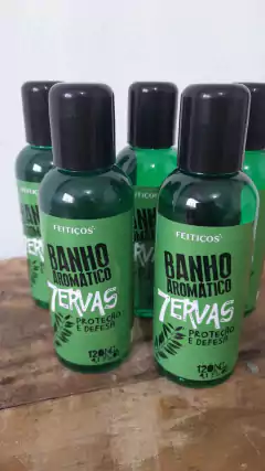 Banho 7 Ervas ( PROTEÇÃO E DEFESA ) Aromático- 120ml na internet
