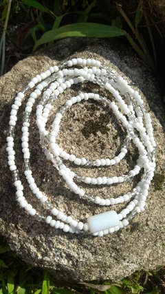 Guia Oxalá (Branco e Cristal)