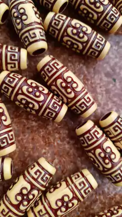 Entremeio Estilo tribal- Azeitona imitando madeira- - comprar online