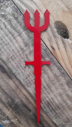 Ponteira Tridente Vermelho - comprar online