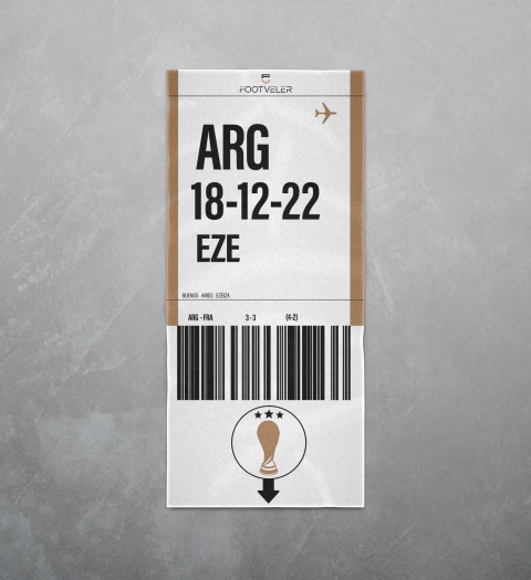 Toalla de secado rápido Etiqueta de valija de avión Argentina