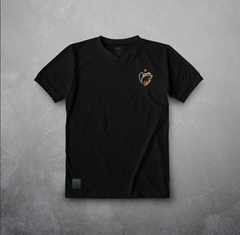 Remera Santa Fe Rojo y Negro