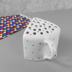 Porta Queijo Ralado Porcelana Poá - Ordalha Ofertas | A Loja da Mesa Posta