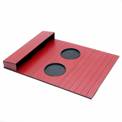 Esteira para Sofá com Porta Copos e Controle Vermelho - comprar online