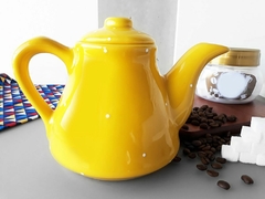 Bule De Café 800 ml Amarelo Poá