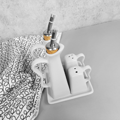Conjunto Galheteiro Branco na internet
