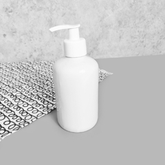 Porta Sabonete Liquido Porcelana Branco 300 ml - loja online