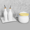 Conjunto Galheteiro E Saleiro Provençal Branco