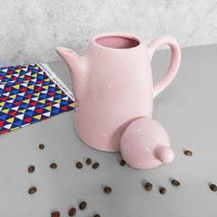 Bule de Café 1000 ml Rosa Poá - comprar online