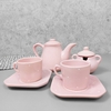 Conjunto Café Provençal 4 Peças Rosa Poá