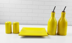 Conjunto Galheteiro Provençal Amarelo - comprar online
