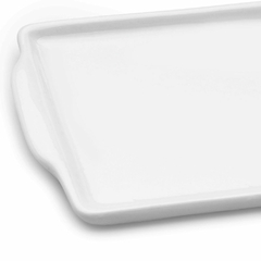 Bandeja Retangular Porcelana Pequena 20,5X12 Cm na internet