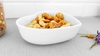 Bowl Coração Médio Branco