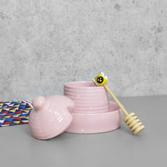Pote Mel Rosa Poá - comprar online