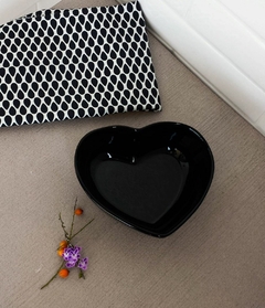 Bowl Coração Médio Preto - Ordalha Ofertas | A Loja da Mesa Posta