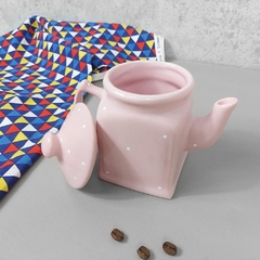 Mini Bule 250 ml Rosa Poá - comprar online