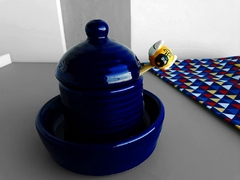 Pote Mel Cobalto - comprar online