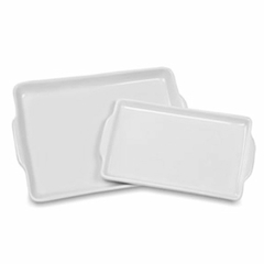 Conjunto 2 Bandejas de Porcelana