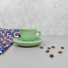 Xícara de Café Jumbo 60 ml Verde Poá