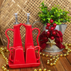 Conjunto Galheteiro Vermelho