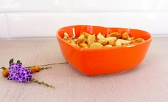 Bowl Coração Médio Laranja
