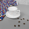 Xícara de Café Jumbo 60 ml Branca Poá