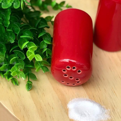 Saleiro De Mesa Vermelho