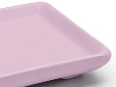 Travessa Quadrada Mini Rosa - comprar online