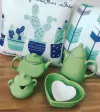 Conjunto Chá E Café Porcelana Oliva