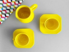 Conjunto Jarra Provençal 3 Peças Amarelo na internet