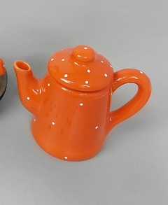 Mini Bule 200 ml Laranja Poá na internet