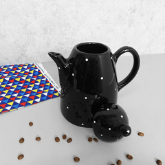 Bule de Café 1000 ml Preto Poá - comprar online