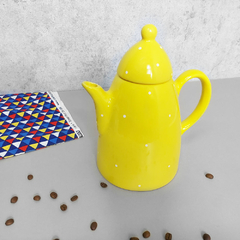 Bule de Café 1000 ml Amarelo Poá na internet