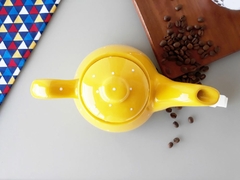 Bule De Café 800 ml Amarelo Poá - comprar online