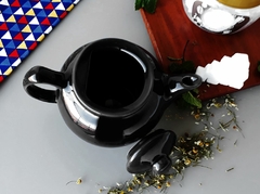 Bule De Cha 700 ml Preto na internet