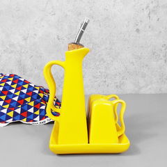 Conjunto Galheteiro Amarelo - loja online