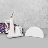 Conjunto Galheteiro E Guardanapo De Mesa Branco