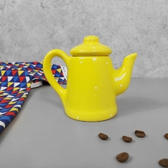 Mini Bule 200 ml Amarelo Poá - comprar online