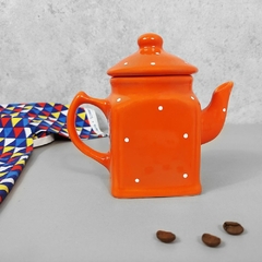 Mini Bule 250 ml Laranja Poá