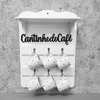 Conjunto Cantinho do Café com Xícara Poá Preto