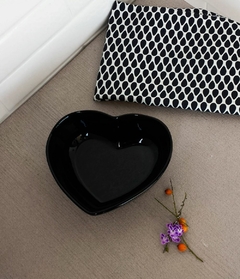Bowl Coração Médio Preto - loja online