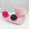 Xicara Café Pires Coração 100 ml Rosa
