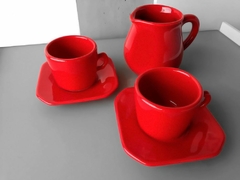Conjunto Jarra Provençal 3 Peças Vermelho - Ordalha Ofertas | A Loja da Mesa Posta